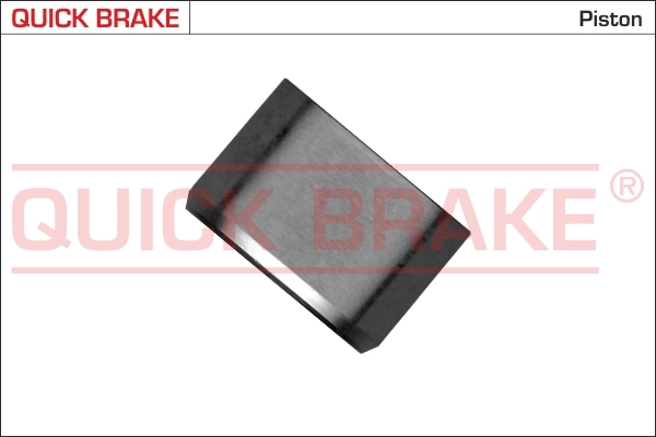 Piston, brake caliper